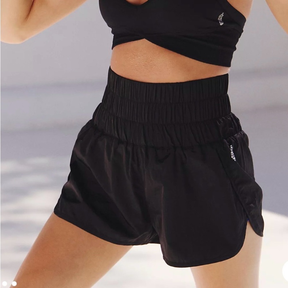 Blue “The Way Home Shorts” Free People - Picture 3 of 3